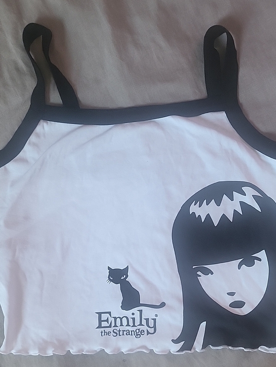 Dolls Kill Tops - Emily the Strange Graphic Tank Top